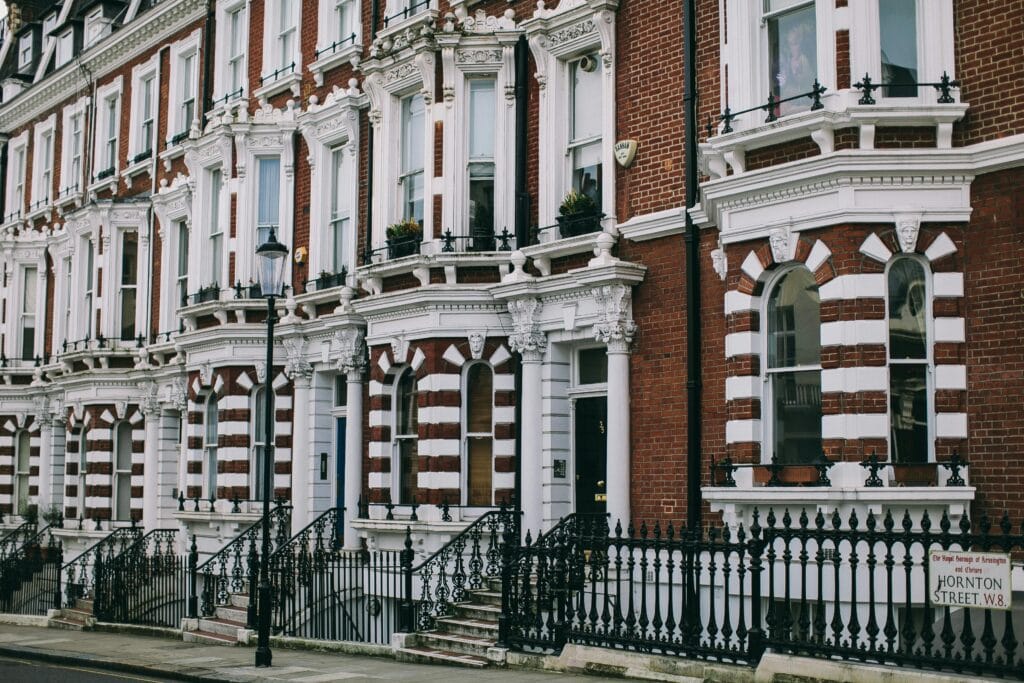 Essential Physical Security for your home. Picture of UK Victorian house 