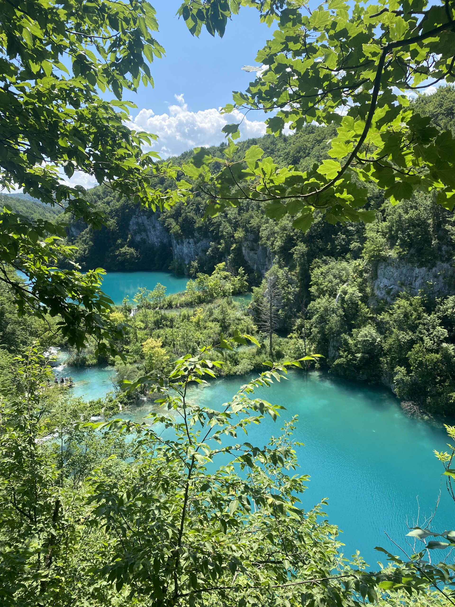 Plitvice National Park in Split Croatia.